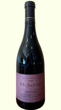 2022 McIntyre Winemaker Series Pinot Noir - Gianna Fugazzi